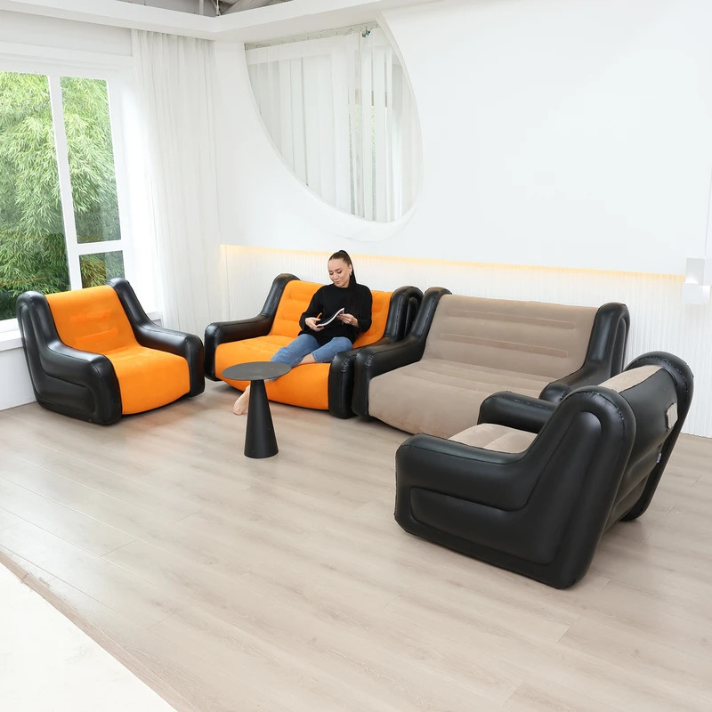 Outdoor Camping Inflatable Tent - Materac dmuchany Sofa Dmuchana Podwójna Fotel