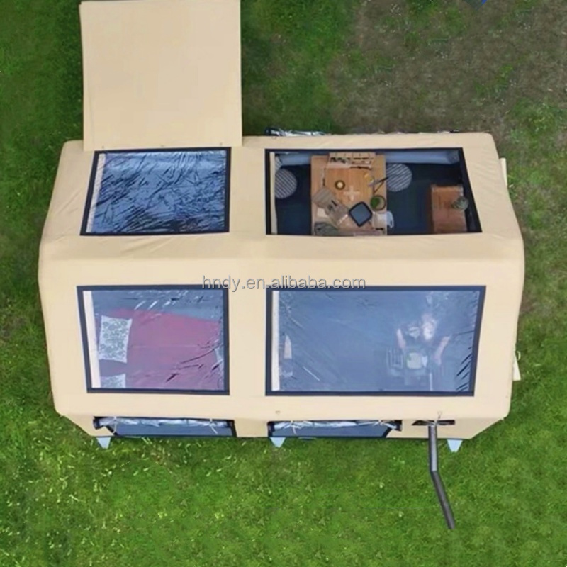Outdoor Camping Inflatable Tent - Duży, wodoodporny, dmuchany namiot kempingowy z