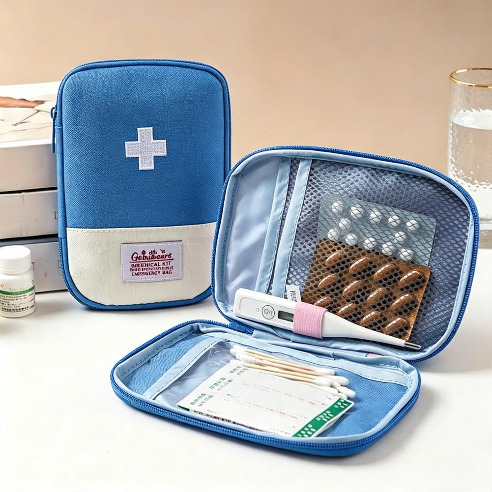 First Aid Kit Camping - Duża, przenośna torba na apteczkę pierwszej