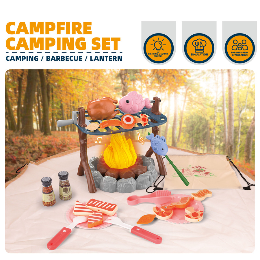 Outdoor Camping Food - Zestaw namiotów kempingowych dla dzieci, plac