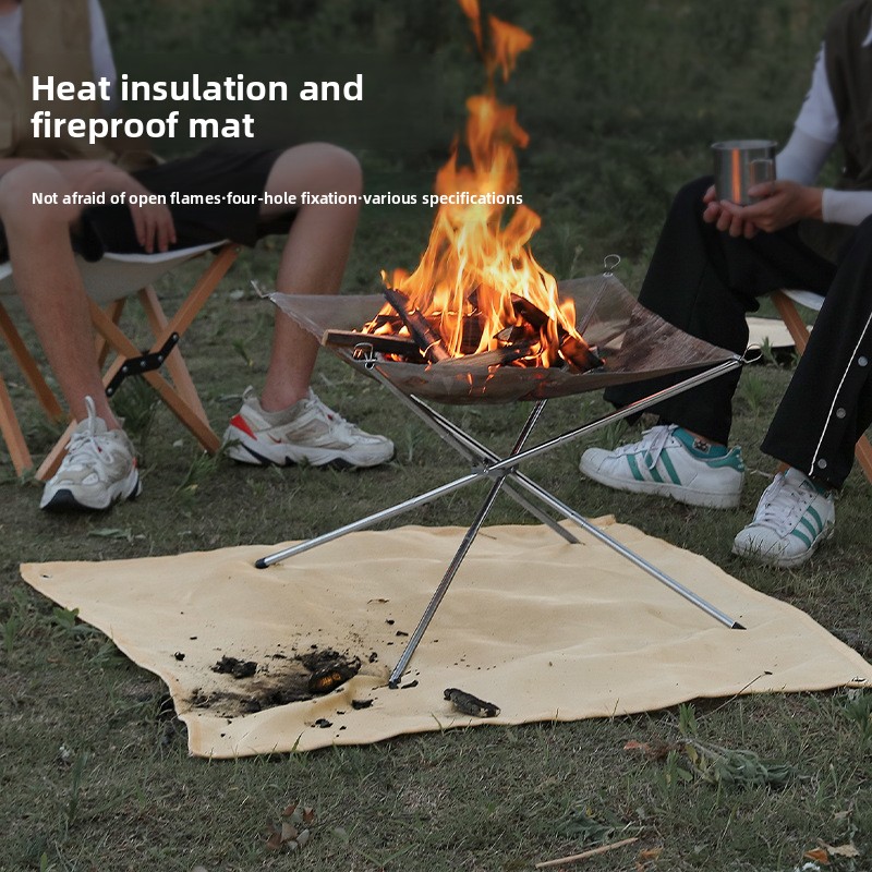 Outdoor Camping Rug - Ognioodporna mata na kemping, piknik, grill,
