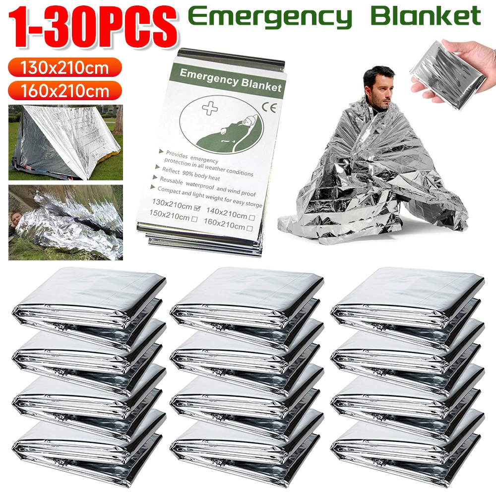 First Aid Kit Camping - 1-30 szt. Koc awaryjny Outdoor przetrwaj