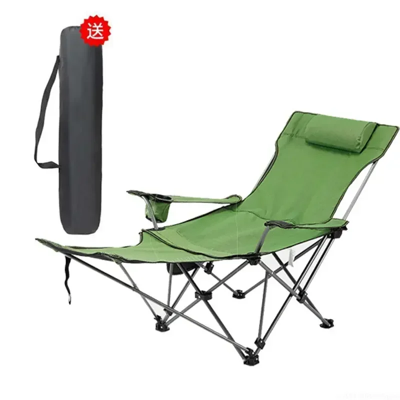 Krzesło składane 2w1 na zewnąt – Outdoor Camping Recliner recenzja i cena