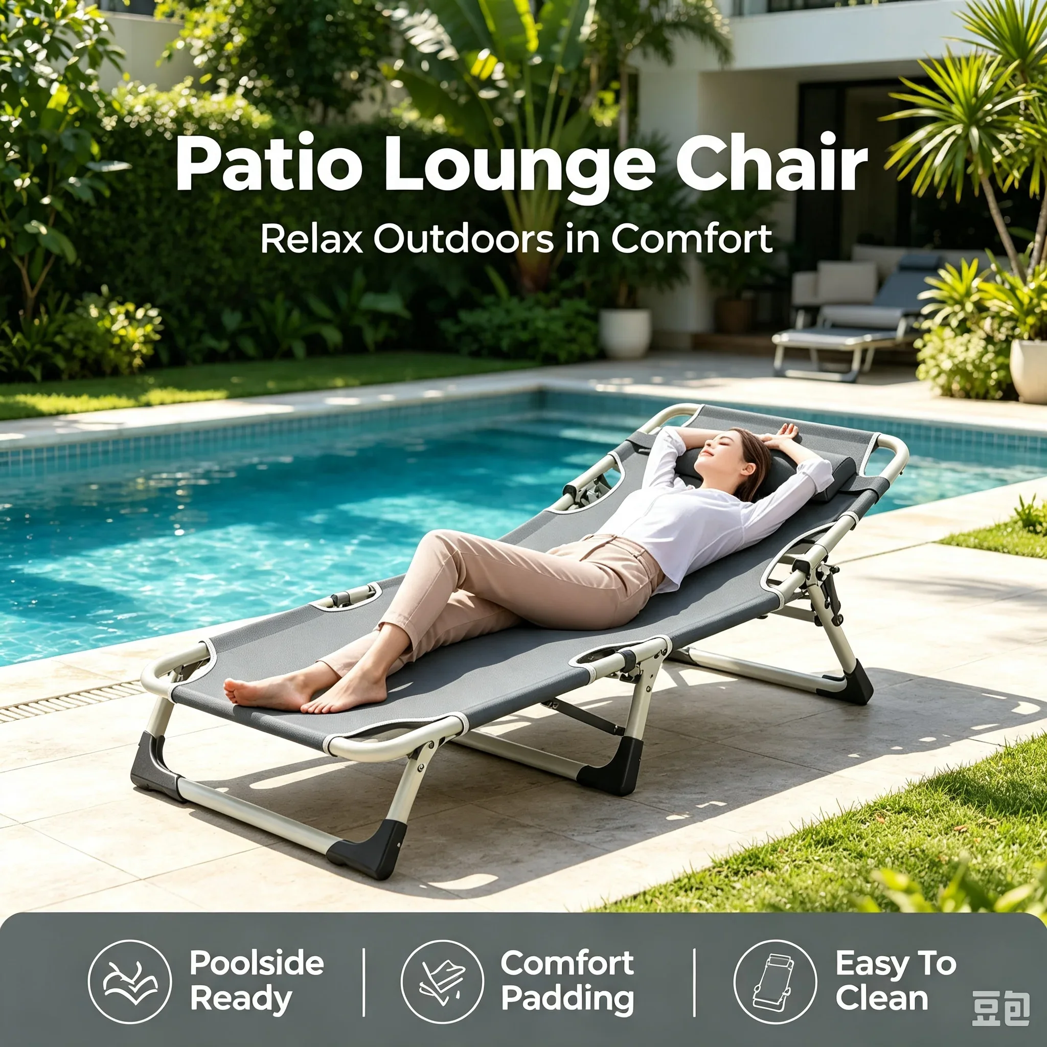 Składane krzesło biurowe do lu – Outdoor Camping Recliner recenzja i cena