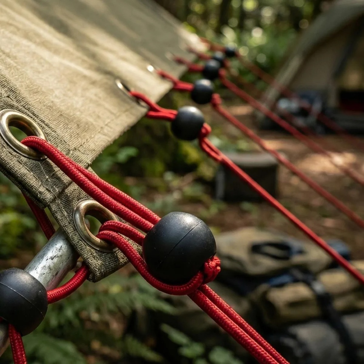 Wielofunkcyjna linka bungee z  – Outdoor Camping Extension Cord recenzja i cena