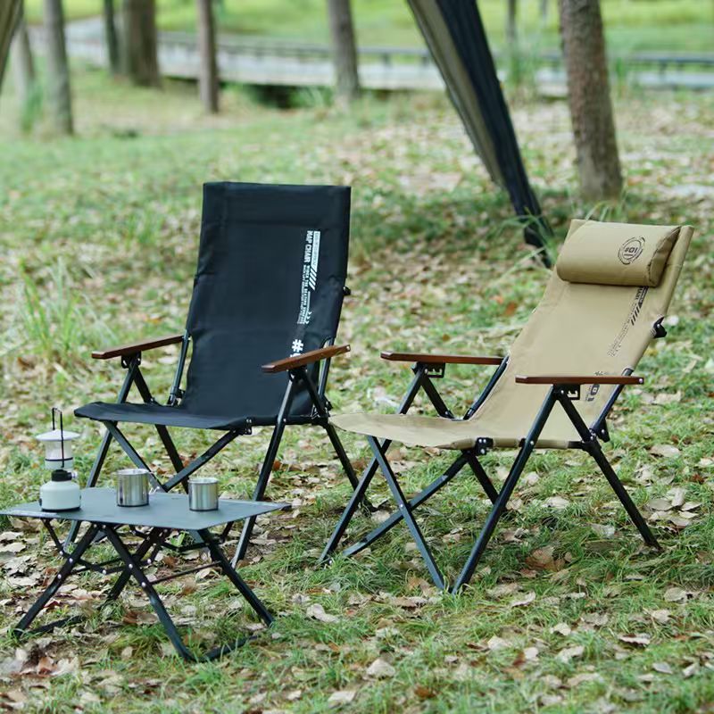 Składane krzesło plażowe/kempi – Outdoor Camping Recliner recenzja i cena