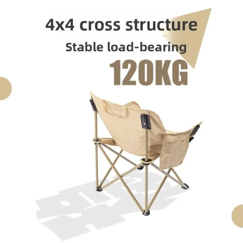 Składane przenośne krzesło węd – Outdoor Camping Recliner recenzja i cena