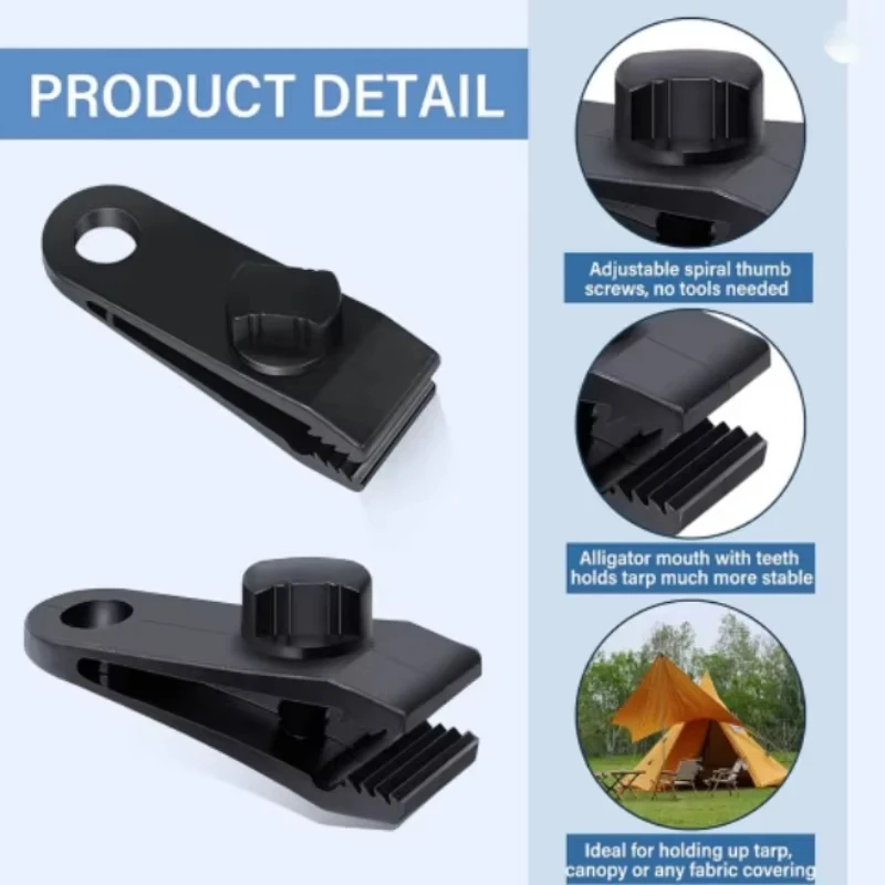 5/10/20/50 szt. Wytrzymałe kli – Outdoor Camping Extension Cord recenzja i cena