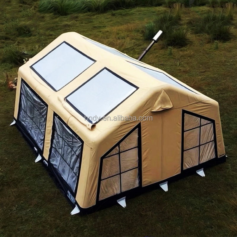 Duży, wodoodporny, dmuchany na – Outdoor Camping Inflatable Tent recenzja i cena
