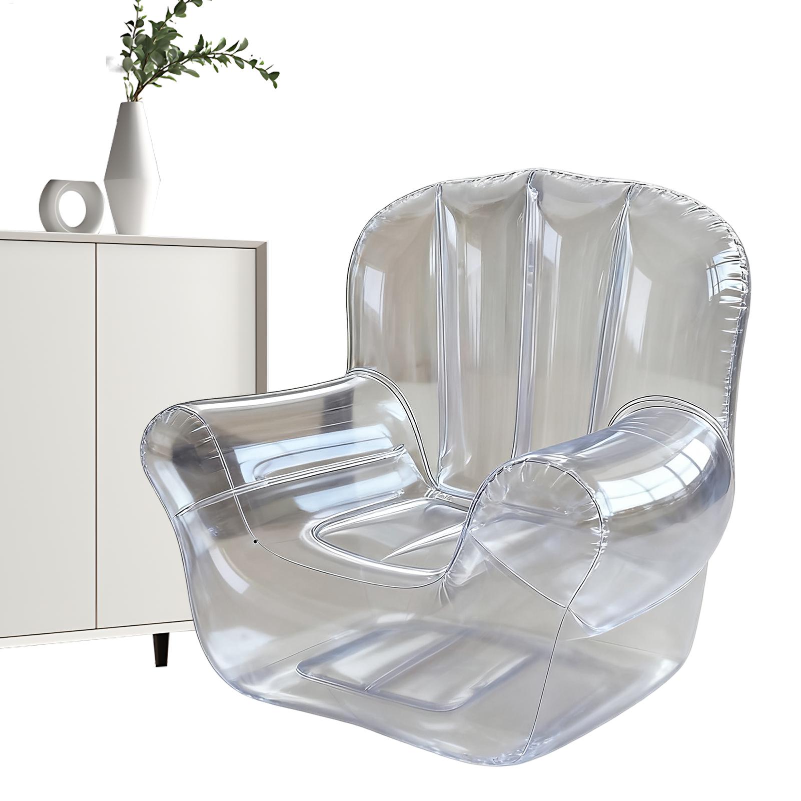 Gruba Przezroczysta Sofa PVC N – Outdoor Camping Recliner recenzja i cena