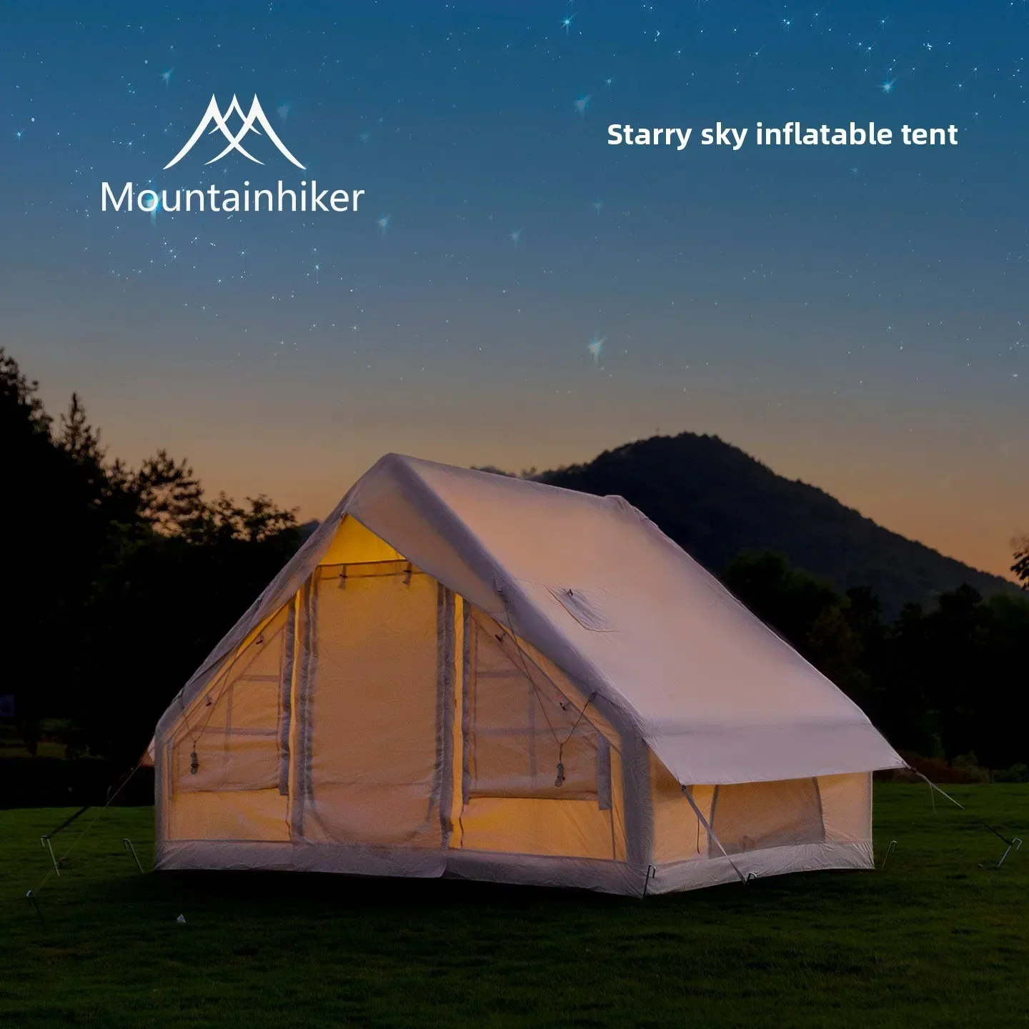 Namiot dmuchany MOUNTAINHIKER  – Outdoor Camping Inflatable Tent recenzja i cena