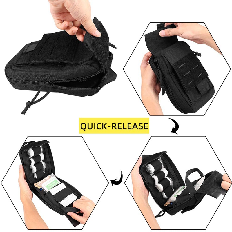 Taktyczna apteczka Molle torba – First Aid Kit Camping recenzja i cena