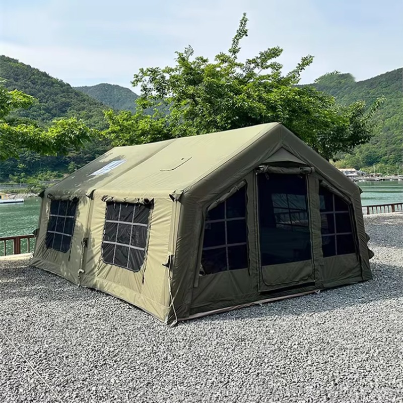 Namiot outdoorowy, w pełni aut – Outdoor Camping Inflatable Tent recenzja i cena