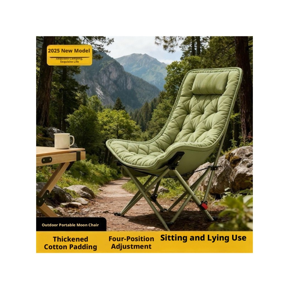 Gruby, bawełniany, składany, w – Outdoor Camping Recliner recenzja i cena