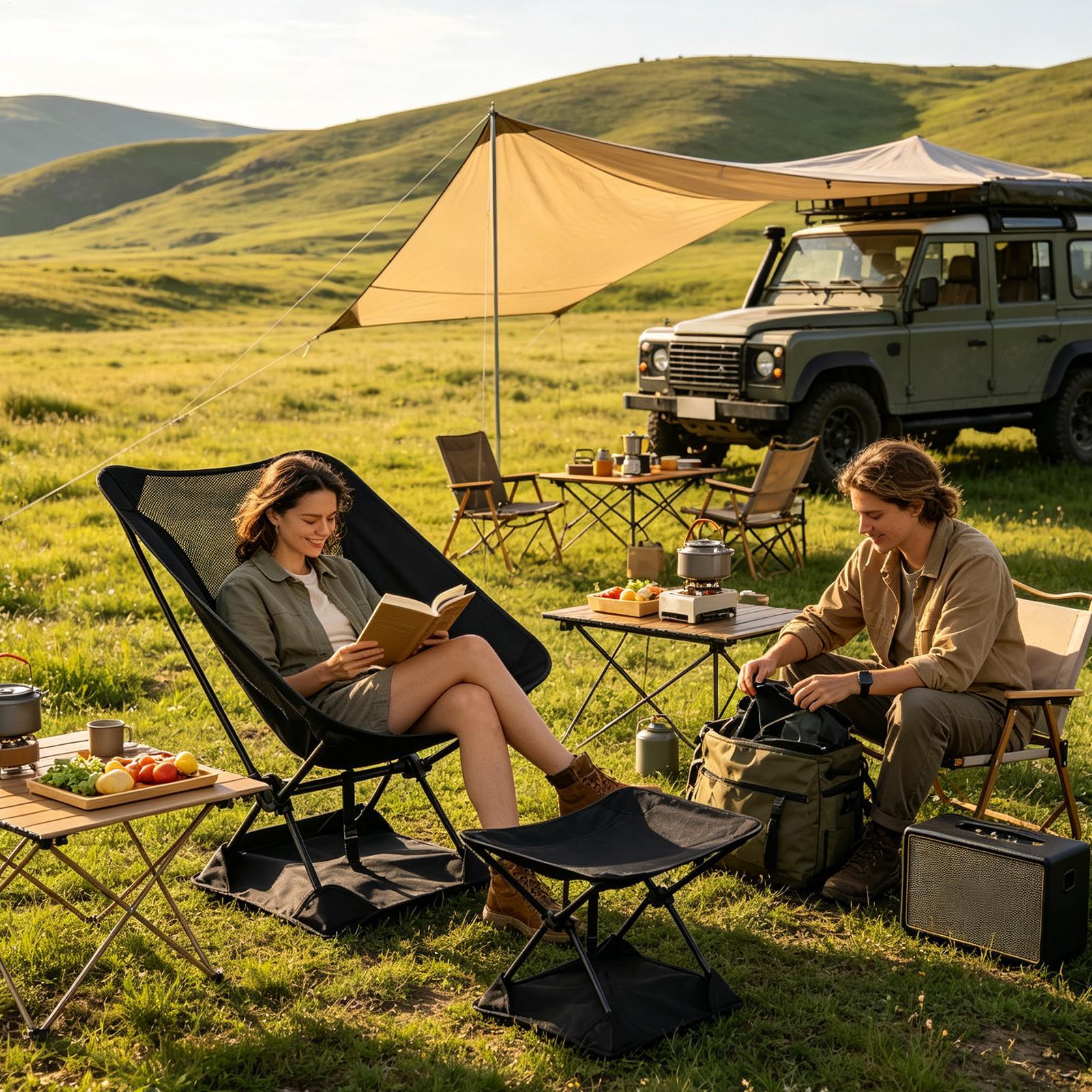 Podkładka pod krzesła kempingo – Outdoor Camping Rug recenzja i cena