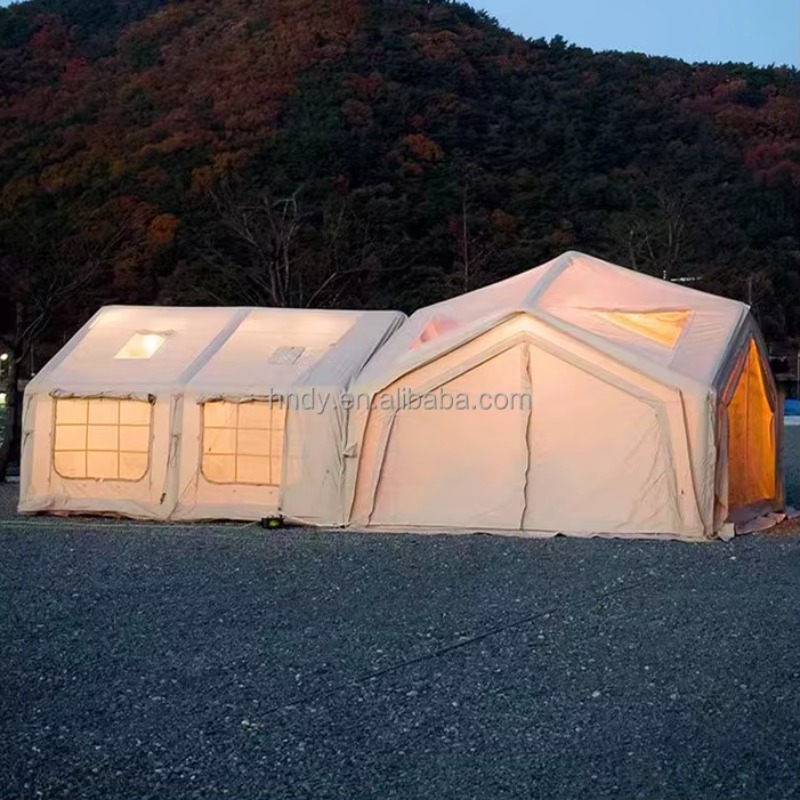 Duży, dmuchany namiot kabinowy – Outdoor Camping Inflatable Tent recenzja i cena