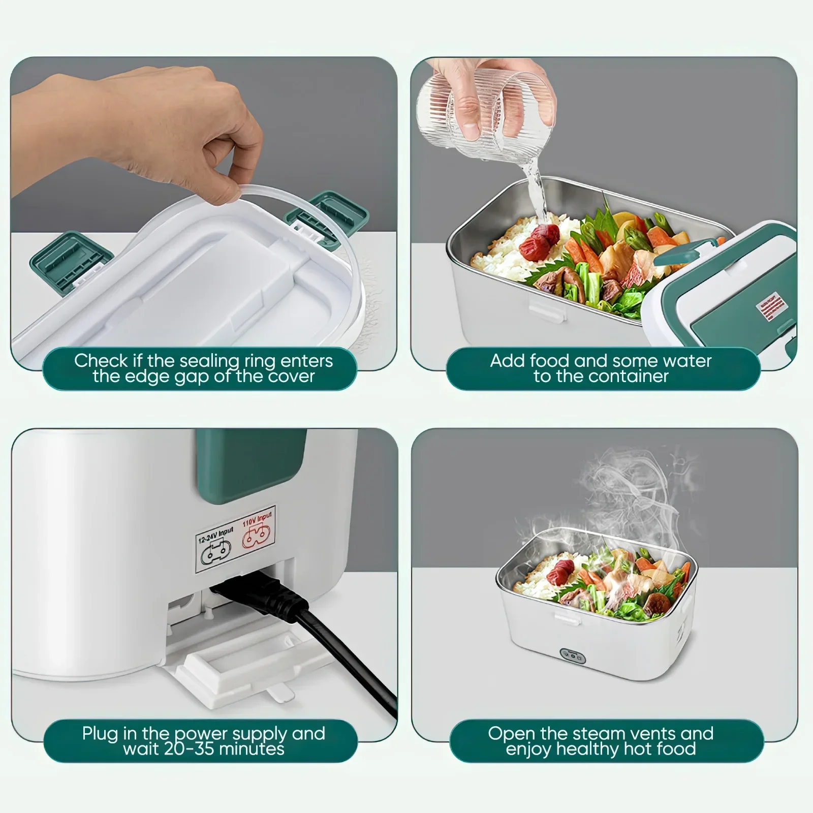 Elektryczny podgrzewacz do żyw – Outdoor Camping Food recenzja i cena
