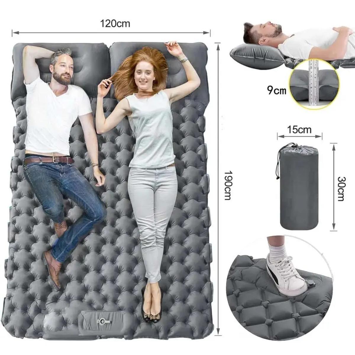 Materac dmuchany jedno- i dwuo – Outdoor Camping Rug recenzja i cena