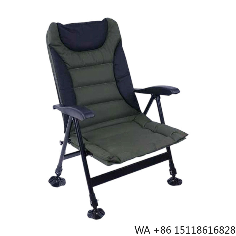 Przenośne, składane krzesło z  – Outdoor Camping Recliner recenzja i cena