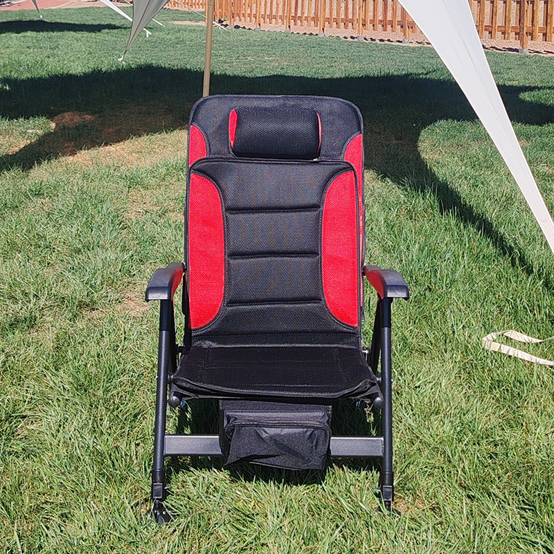 Przenośne, składane krzesło z  – Outdoor Camping Recliner recenzja i cena