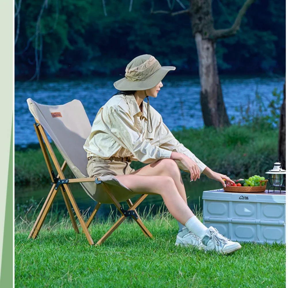 Składane krzesło fotel na zewn – Outdoor Camping Recliner recenzja i cena
