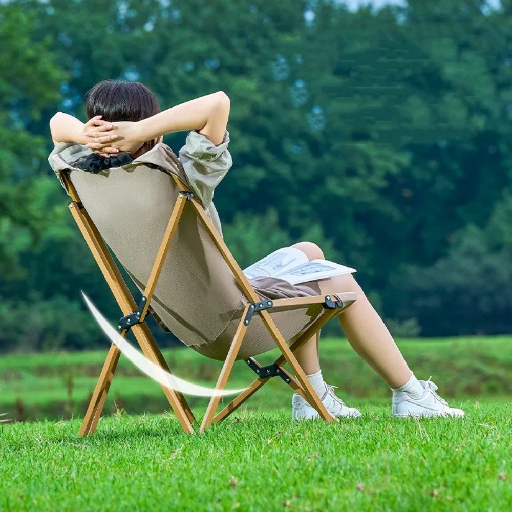 Składane krzesło fotel na zewn – Outdoor Camping Recliner recenzja i cena