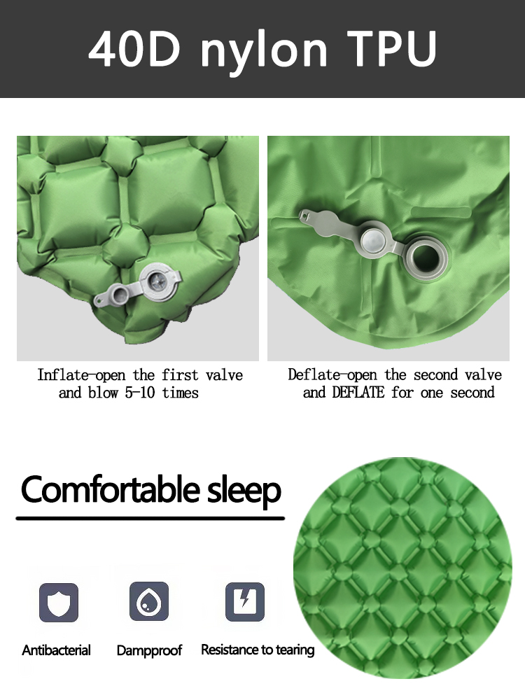 Nadmuchiwany materac kempingow – Outdoor Camping Inflatable Tent recenzja i cena