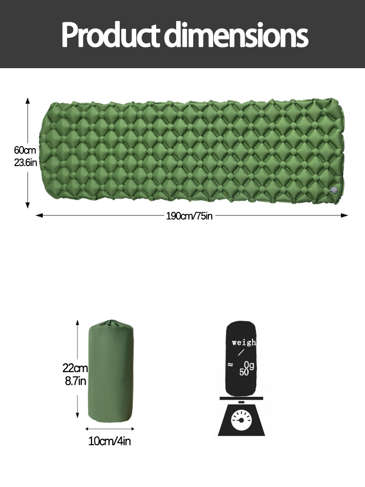Nadmuchiwany materac kempingow – Outdoor Camping Inflatable Tent recenzja i cena